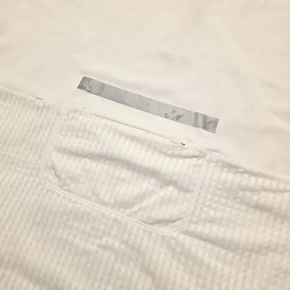 Nike Therma-Fit Running Pull-Over 1/2 Zip White Reflective DV9297–030 Men's XL